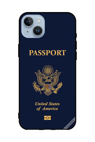 Covernex غطاء حماية لهاتف Apple iPhone 14 Plus بنمط جواز السفر الأمريكي
