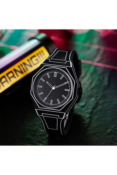 SPECTRUM PREMİUM Spectrum Premium Silicone Cord Waterproof Unisex Wrist Watch