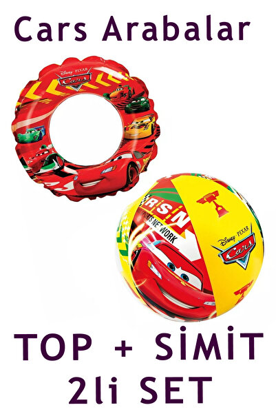 direkstoktan Cars Arabalar 3-6 Yaş Deniz Simidi ve Deniz Topu - Disney Pixar ...