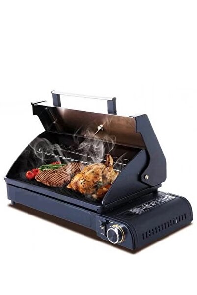 DLC شواية غاز محمولة - صغيرة الحجم 45×35×35 سم مع حقيبة حمل وإشعال تلقائي