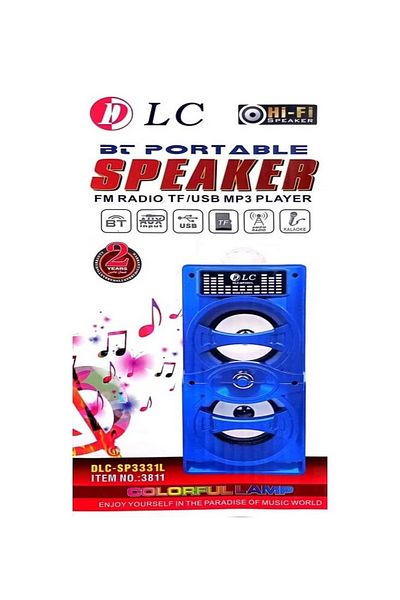 DLC Portable card speaker Mobile computer Mp3 Mp4 USB BT