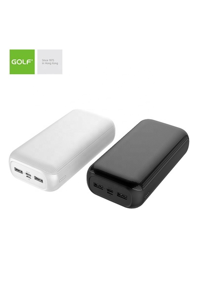 Golf شاحن بطارية ليثيوم مزدوج USB مزود طاقة مخصص من المصنع بسعة كبيرة LED رقمية 30000 مللي أمبير في الساعة