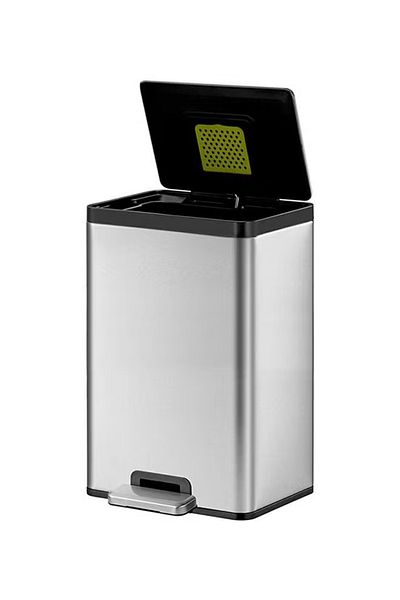 EKO Marina Soft Close Step - Stainless Steel Bin 50 Liters