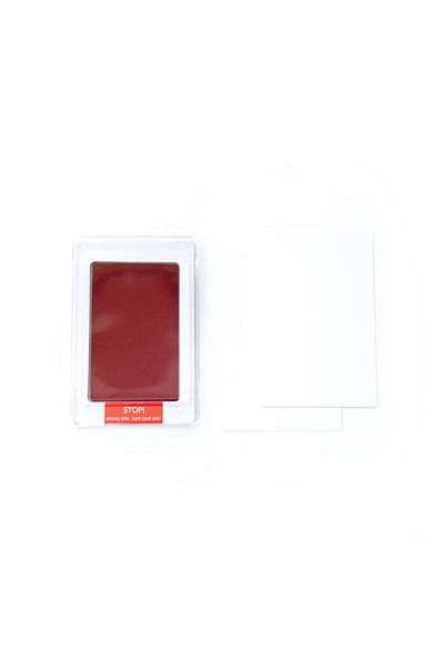 Babies Basic Clean Fingerprint with two imprint cards - Burgandy