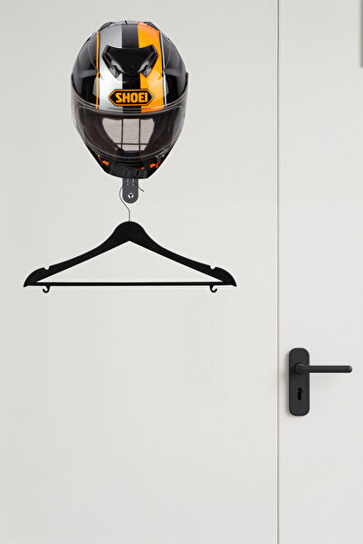 MİLANO HOME Kask Askılığı- Motosiklet / Bisiklet / Scooter Uyumlu | Sağlam Metal Yapı