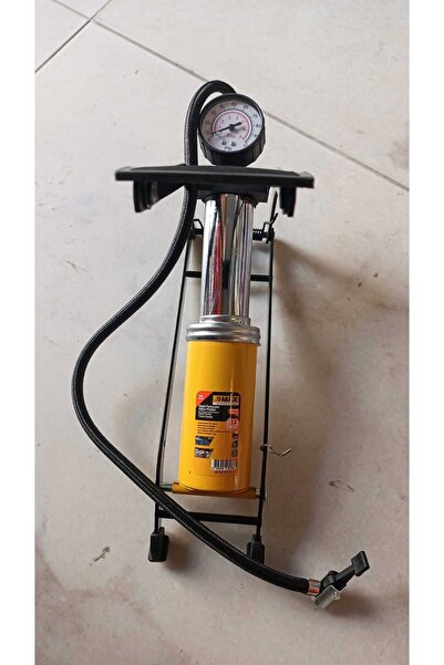 DMAX kalın piston ayak pompası bisiklet araba tekerleği şişirme