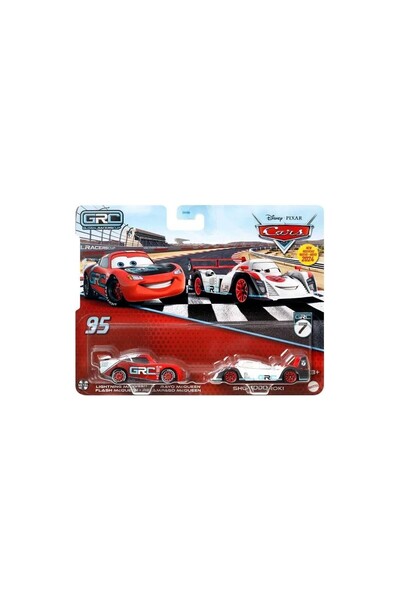 Disney Pixar Cars Flash Lightning Mcqueen & Shu Todoroki Dxv99 Htx12