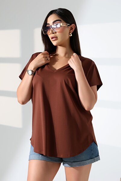 Curly ΚΑΦΕ ΜΠΛΟΥΖΑ ΜΕ ΛΑΓΟΥΣ Β