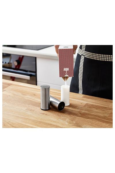 IKEA Salt/pepper shaker, set of 2, stainless steel