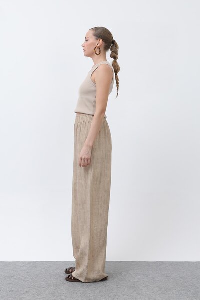 Puane Belly Elastic Loose Pants 18238