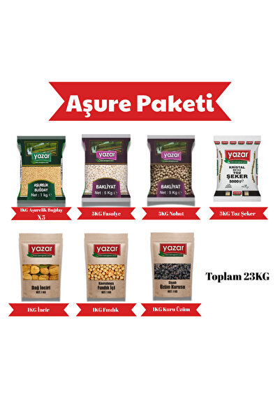 Marka Yazar Karma Aşure Paketi 23 Kg