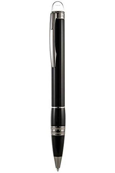 Montblanc Mont Blanc Starwalker Midnight Black Resin Ballpoint Pen 105657