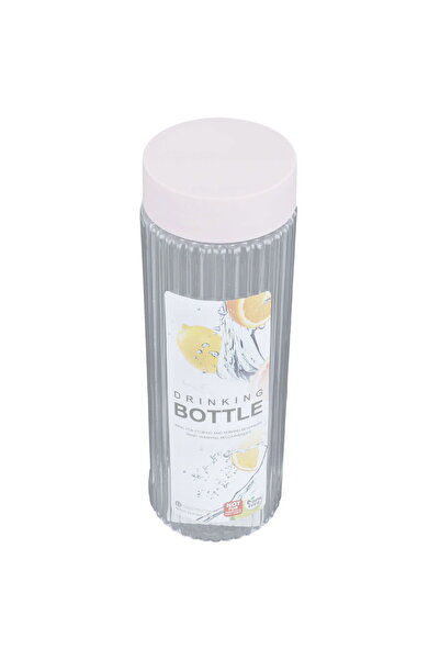 Alsaif Gallery Saif Gallery Plastic Water Bottle, 600 ml - Transparent White