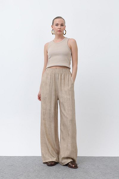 Puane Belly Elastic Loose Pants 18238