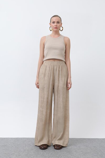 Puane Belly Elastic Loose Pants 18238