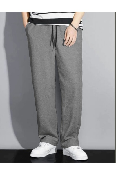 JustBS Pantaloni de sport pentru bărbați, afumati