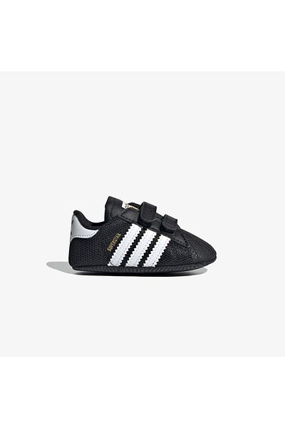 adidas Pantofi sport negri pentru copii Superstar Crib