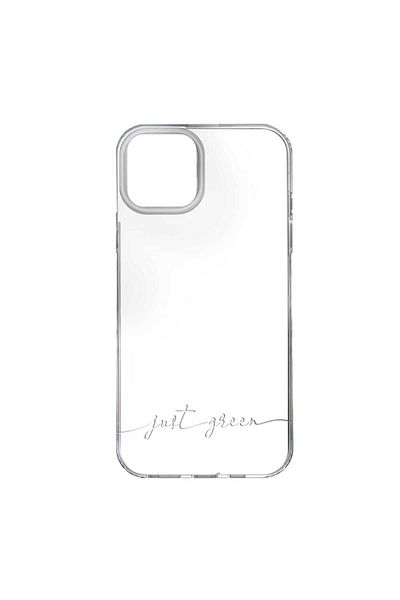 Just Green Husa Just Green, compatibil cu iPhone 14 Plus, transparent, silicon