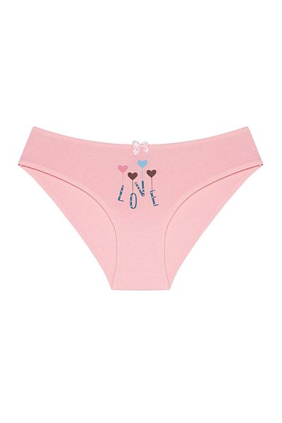 Cicito Girl's Cotton Lycra Color Bikini Panties 3 Pack 6743