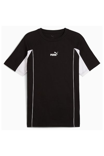Puma Αθλητικό ανδρικό μαύρο μπλουζάκι (688241-01)