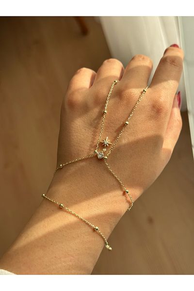 Vola Collection Elegant Steel Gold Shahmeran with North Star and Doric