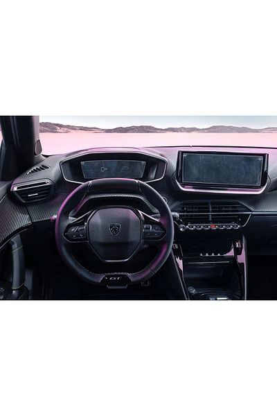 ZDN Case Peugeot 2008 Instrument and Multimedia Panel Compatible 2025 Model 9H Nano Screen Protector