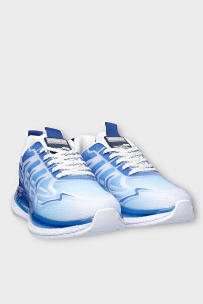 Liger Men's Daily Running Walking Sports Shoes Cobalt - White