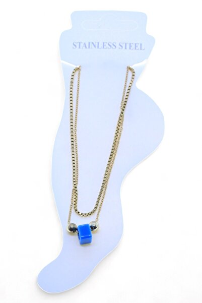X-Lady Accessories Altın Renk Asansör Sf Küre Bodrum Küre Çelik Halhal - 3465