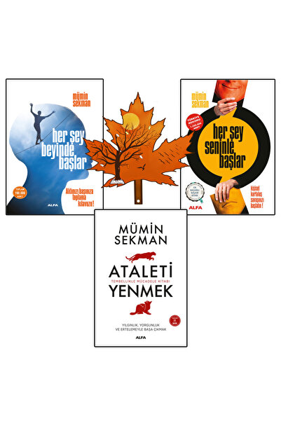 Alfa Yayınları mümin sekman - her şey beyinde başlar - her şey seninle başlar...