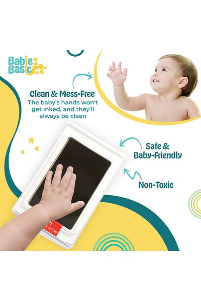 Babies Basic Clean Fingerprint with two imprint cards - Brown