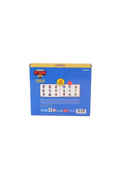 NECO TOYS Pmi Brw2070 Brawl Stars 8-Piece Deluxe Figure Set Assortment