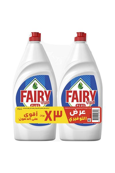 Fairy DISHWASH PLUS ANTIBACTERIAL 2X800ML