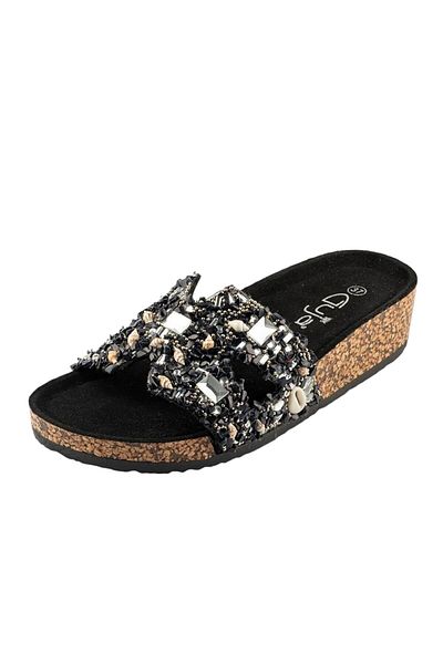 Guja Cork Sole Stone Women's Slippers 24Y102-1