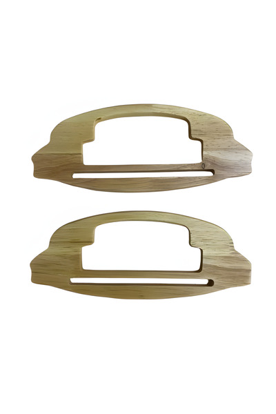 EleganTShoP Κομψή Ξύλινη Λαβή Τσάντας 8*19 εκ. AH819