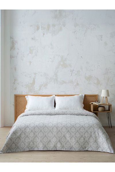 MYLASA HOME Quality Printed Double Pique Bedspread -Cotton,Summer Piques 200X240 cm