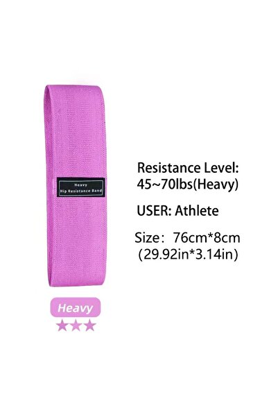 Choice أشرطة تمرين مرنة من القماش ZD03-L لعضلات الأرداف والفخذين، أشرطة تمرين...