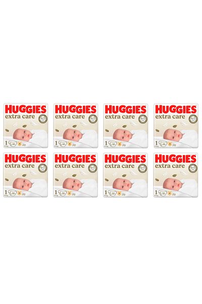 Huggies Huggies Extra Care Diapers Pack 1 Jumbo 2-5 kg ​​176 pieces