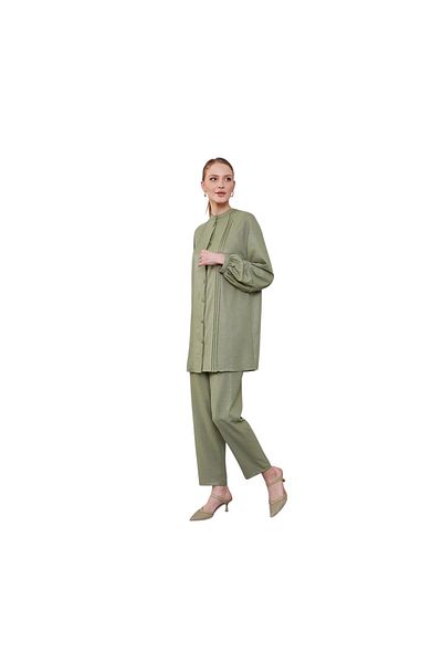Levidor Crew Neck Airobin Fabric Double Suit
