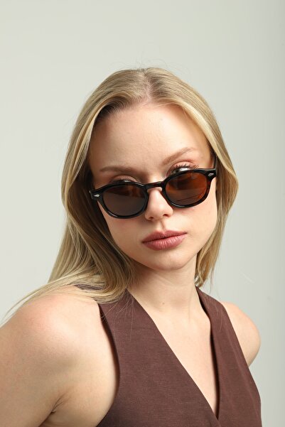 one two three One Two Three Polarized Sunglasses Brown