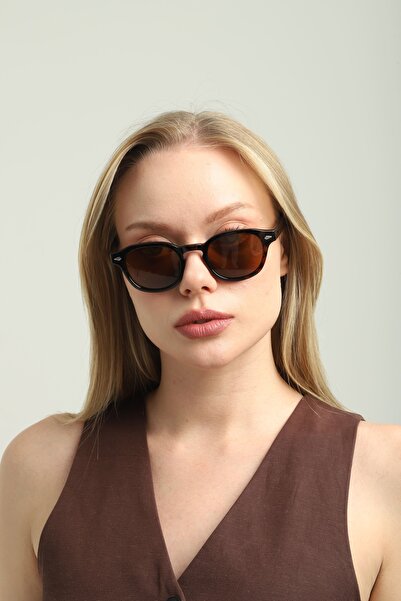 one two three One Two Three Polarized Sunglasses Brown