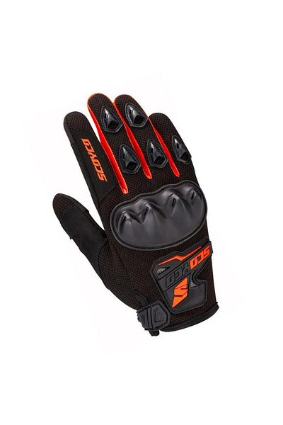 Scoyco Mc148 Protected Motorcycle Gloves Red
