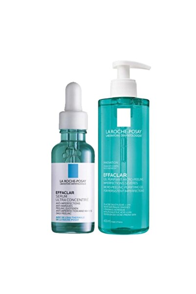 La Roche Posay Effaclar Peeling Etkili Serum Ve Temizleyici Leke Karşıtı Bakı...