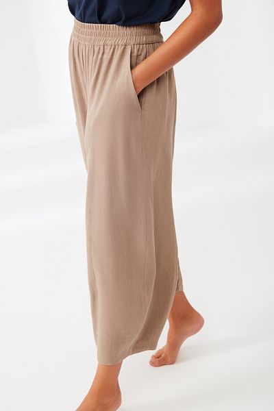 Penyemood Lux Mood Linen Trousers-Mink
