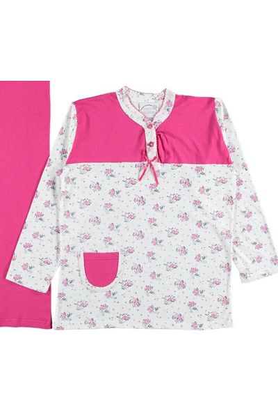 bipamuk Elise Mood Design Model Summer Long Sleeve Women's Pajamas Set M/Xxl