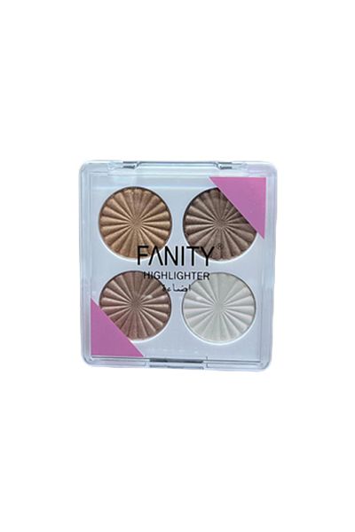 fanty Vanity 4-Shade Highlighter Palette