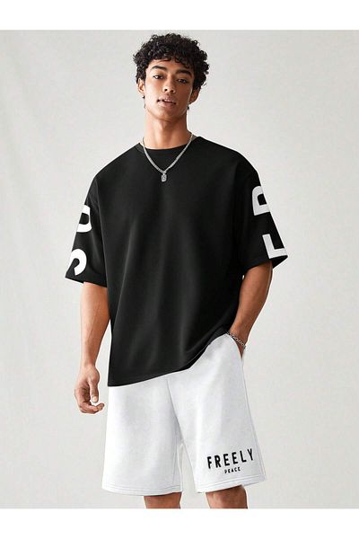 LUNAVISTA Printed Sleeveless Knitted Top and Shorts Set for Everyday Use