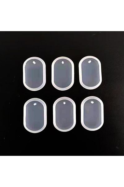 Choice S Md1167 1/6/10pcs Diy Keychain Pendant Silicone Mold Set Crystal Epoxy Resin Mold Round Rectangle P