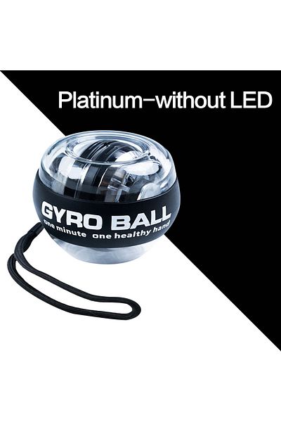 Choice OUT180-P WithoutLED Power ball Wrist Trainer Ball Wrist Strengthener Gyro Self-Starting Forearm Trai