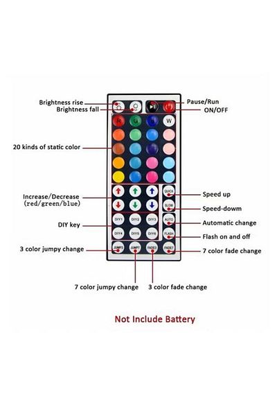 Generic 5m 300 LED Multicolor Waterproof Flexible Strip Light