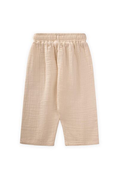 Cigit Muslin Trousers 1-7 Years Beige